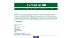 Desktop Screenshot of herbarium.univie.ac.at