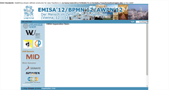 Desktop Screenshot of emisa2012.univie.ac.at