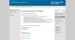 Desktop Screenshot of intern.newsletter.univie.ac.at