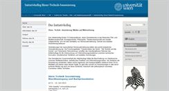 Desktop Screenshot of ik-sti.univie.ac.at