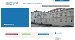 Desktop Screenshot of byzneo.univie.ac.at