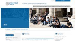 Desktop Screenshot of fdzgeschichte.univie.ac.at