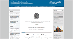Desktop Screenshot of fsprivatrechtsreform.univie.ac.at