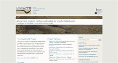 Desktop Screenshot of cryocarb.univie.ac.at