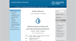 Desktop Screenshot of dioe.univie.ac.at