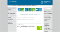 Desktop Screenshot of barrierefreielehre.univie.ac.at