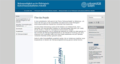 Desktop Screenshot of multiling.univie.ac.at