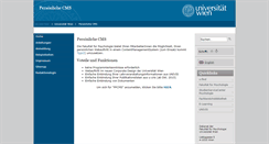 Desktop Screenshot of pptypo3.univie.ac.at