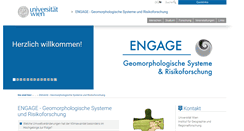 Desktop Screenshot of geomorph.univie.ac.at