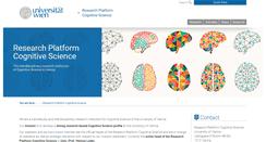 Desktop Screenshot of cogsci.univie.ac.at
