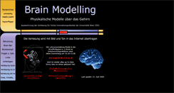 Desktop Screenshot of brain.exp.univie.ac.at