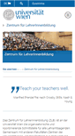 Mobile Screenshot of lehrerinnenbildung.univie.ac.at