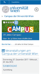 Mobile Screenshot of campus.univie.ac.at