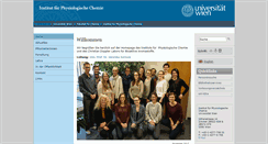 Desktop Screenshot of npc.univie.ac.at