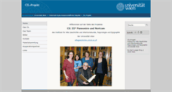 Desktop Screenshot of cil.univie.ac.at