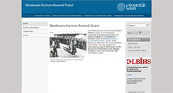 Desktop Screenshot of msrp.univie.ac.at